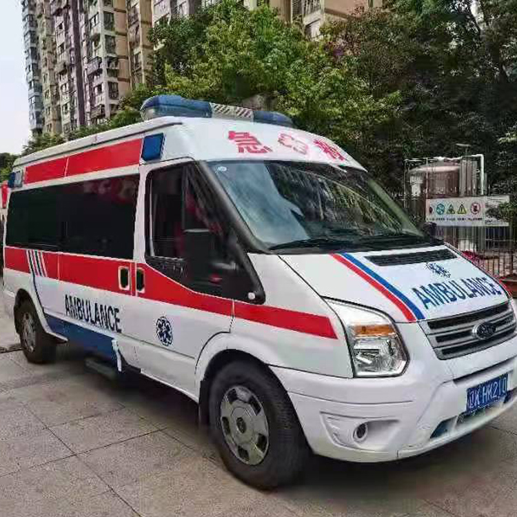 林芝长途救护车护送病人返乡